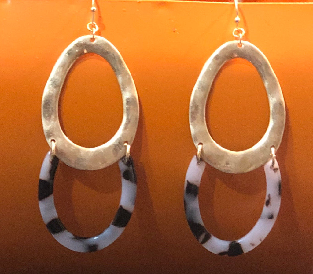 Link Acrylic & Metal Ovals